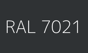Väri RAL 7021