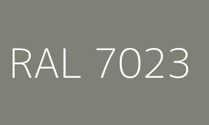 Väri RAL 7023