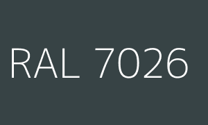 Väri RAL 7026