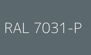 Väri RAL 7031-P