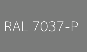 Väri RAL 7037-P