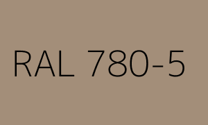 Väri RAL 780-5