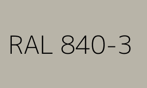 Väri RAL 840-3