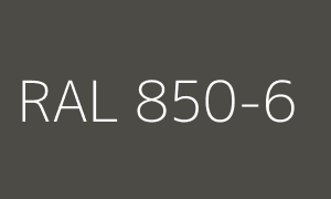 Väri RAL 850-6