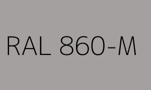 Väri RAL 860-M