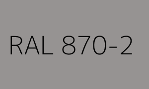 Väri RAL 870-2