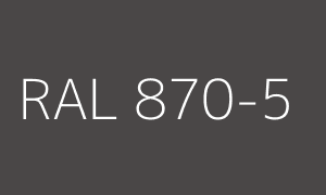 Väri RAL 870-5