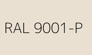 Väri RAL 9001-P