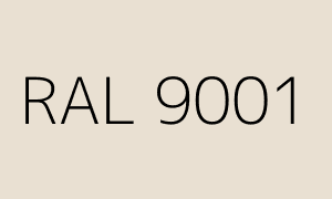 Väri RAL 9001