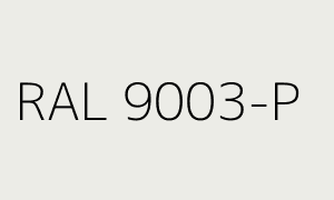 Väri RAL 9003-P