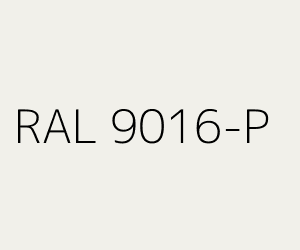 Väri RAL 9016-P TRAFFIC WHITE